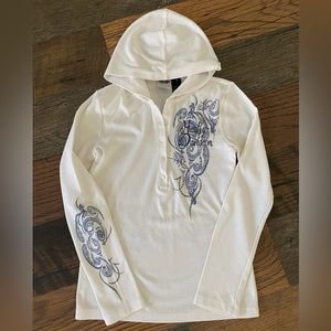 Genuine Harley Davidson waffle knit long sleeve